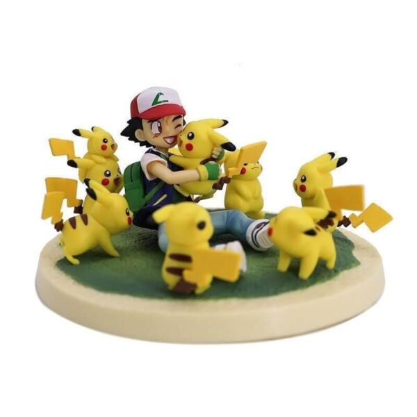 Action Figure Ash Pikachu