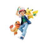 Action Figure Ash Pikachu Charmander