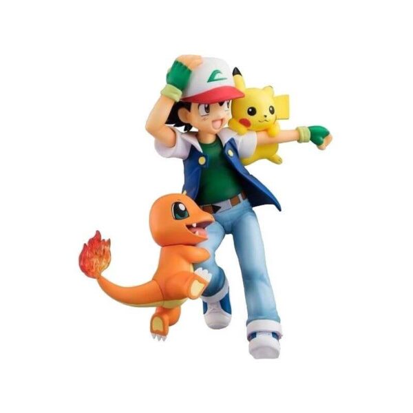 Action Figure Ash Pikachu Charmander