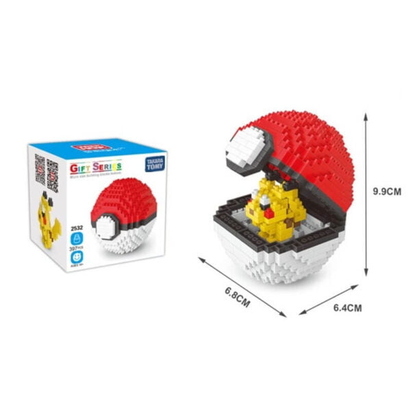 Lego Pokeball Pikachu
