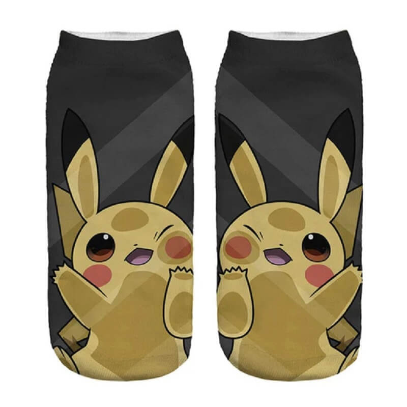 Calzini Neri Pikachu Calzini Neri Pikachu