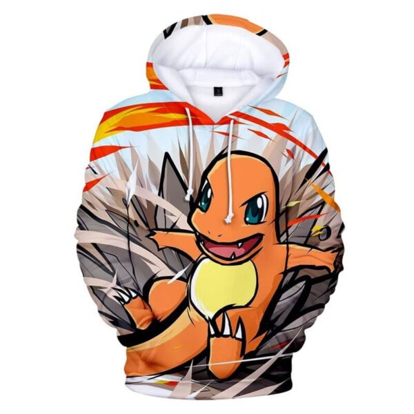 Felpa Charmander Fuoco
