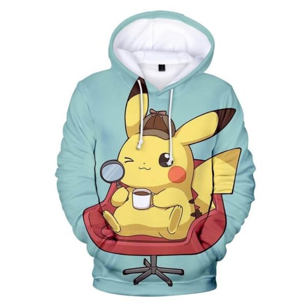 Felpa Detective Pikachu Caffè