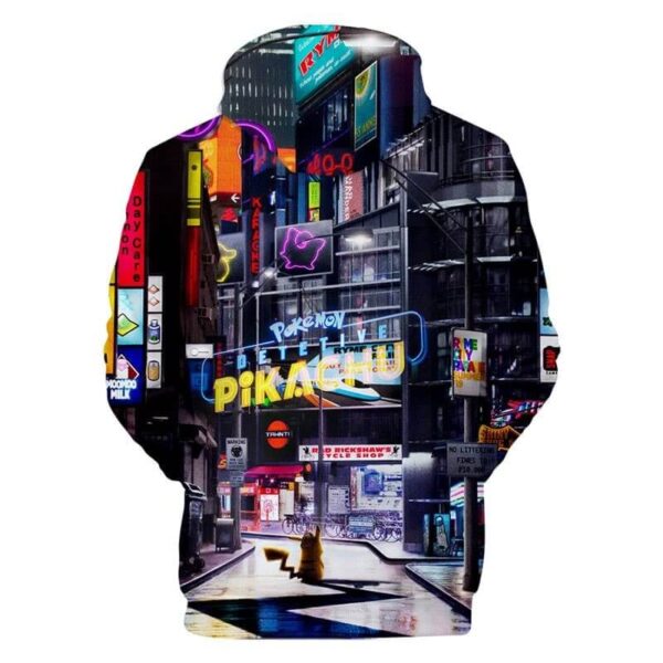 Felpa Detective Pikachu Città