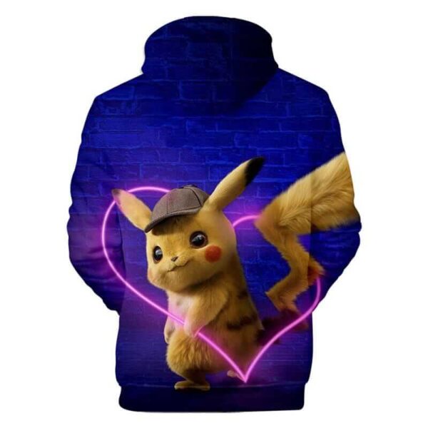 Felpa Detective Pikachu Cuore