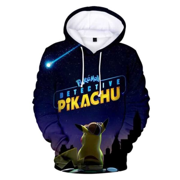 Felpa Detective Pikachu Notte