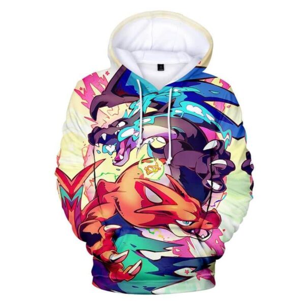 Felpa Mega Charizard X Y