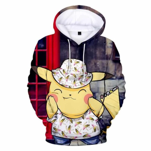 Felpa Pikachu Cappello