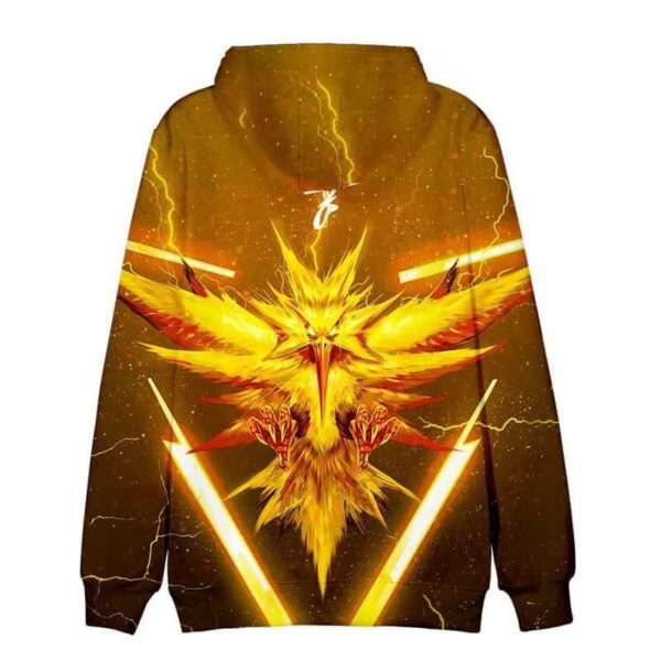 Felpa Zapdos Giallo