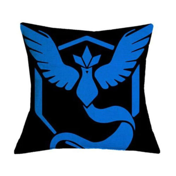 Fodera cuscino Pokémon Go blu