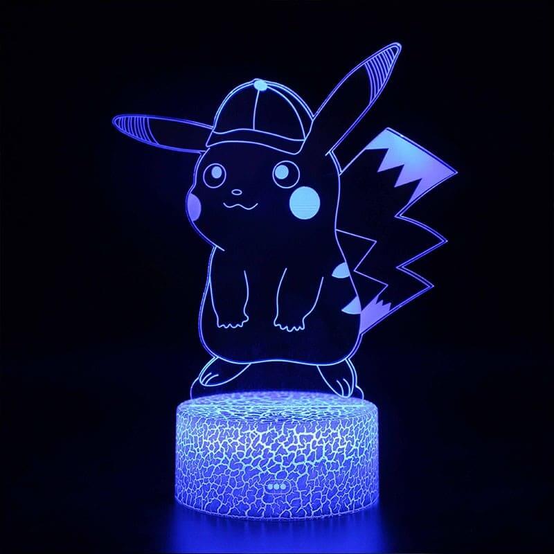 Lampada 3D di Pikachu