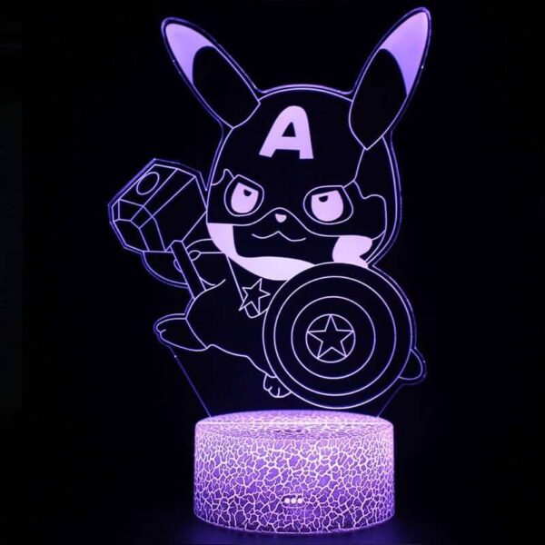 Lampada Capitan Pikachu