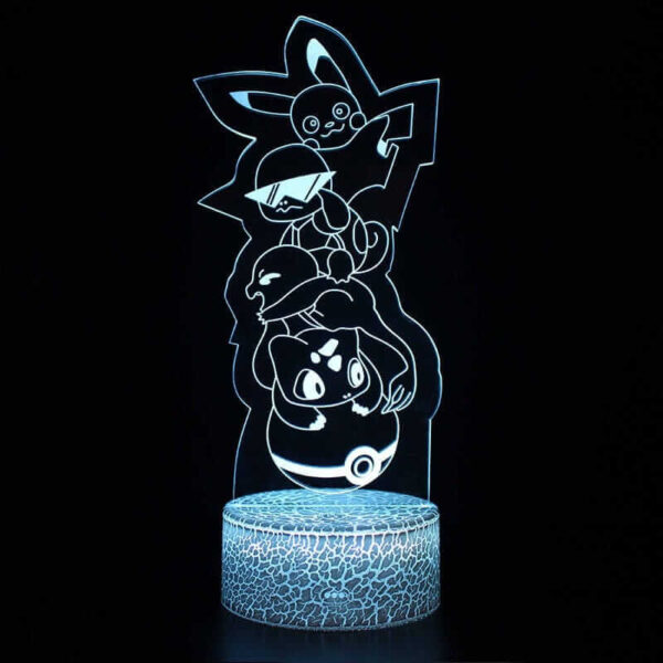 Lampada Pokemon 3D