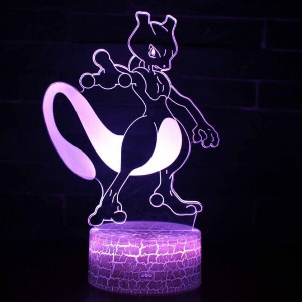 Lampada Pokemon Mewtwo