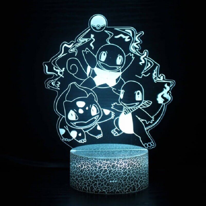 Lampada Pokemon Prima Generazione Lampada Pokemon Prima Generazione