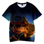 Maglietta Ash e Pikachu
