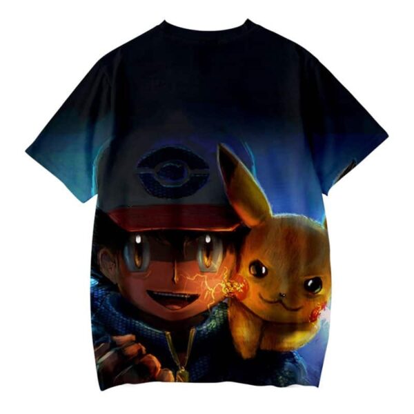Maglietta Ash e Pikachu