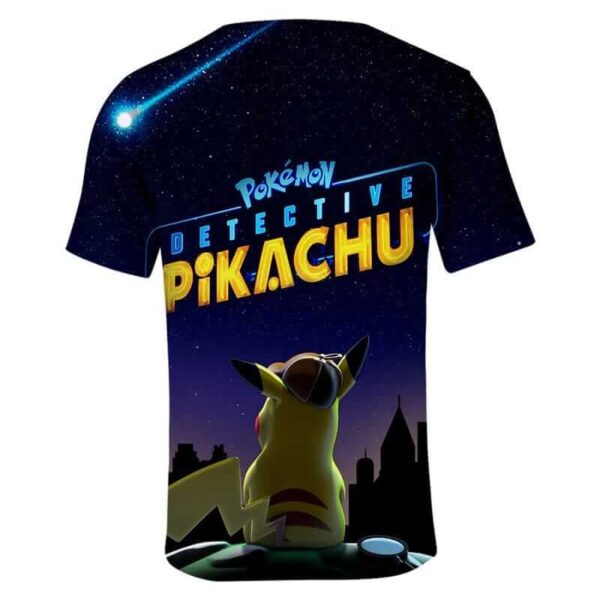Maglietta Detective Pikachu Notte