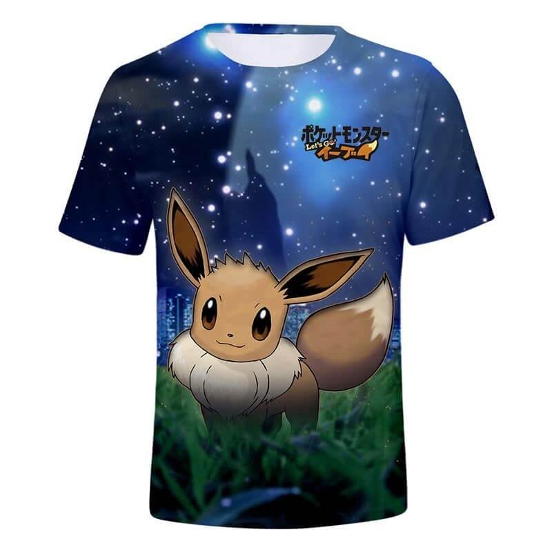 Maglietta Lets Go Eevee Maglietta Lets Go Eevee