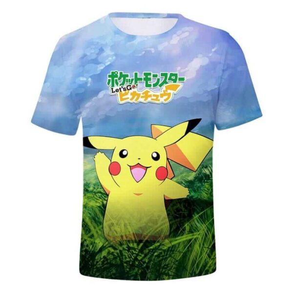 Maglietta Lets Go Pikachu