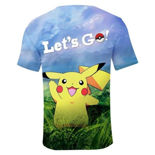 Maglietta Lets Go Pikachu
