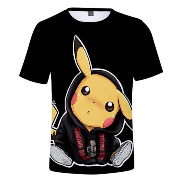 Maglietta Pikachu Cappuccio