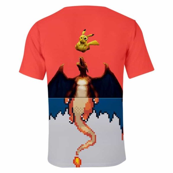 Maglietta Pikachu e Charizard