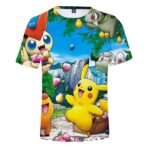 Maglietta Pikachu Felice