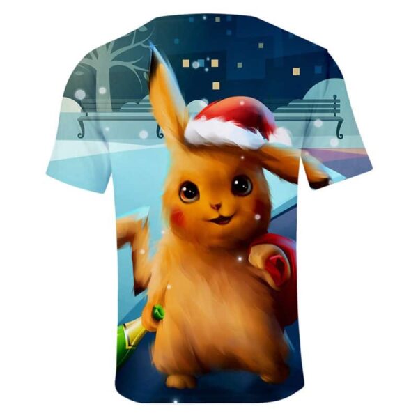 Maglietta Pikachu Natale