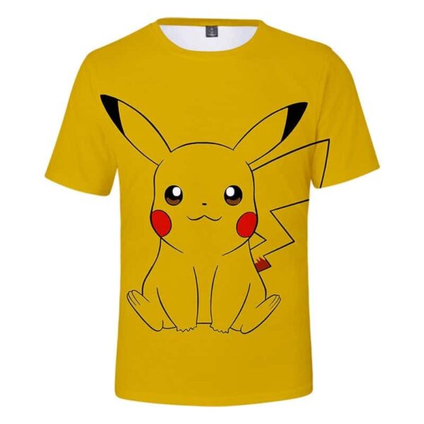 Maglietta Pikachu Seduto