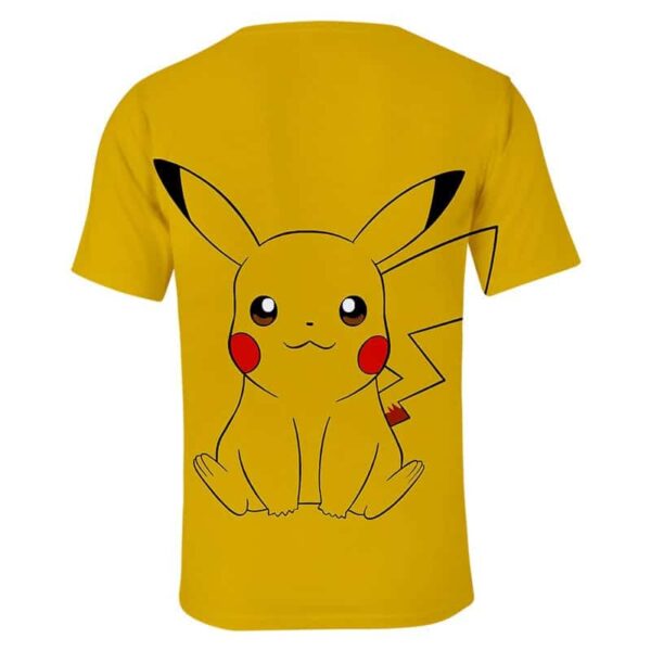 Maglietta Pikachu Seduto