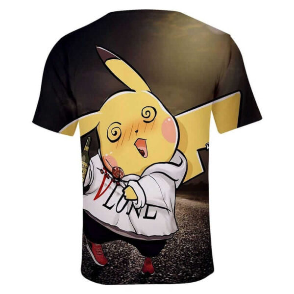 Maglietta Pikachu Ubriaco