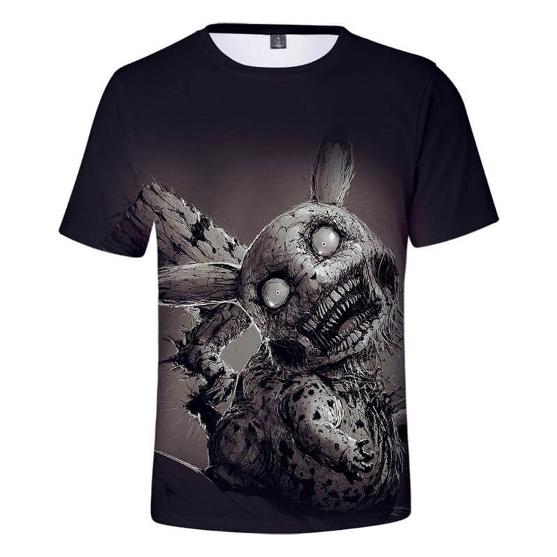 Maglietta Pikachu Zombie Maglietta Pikachu Zombie