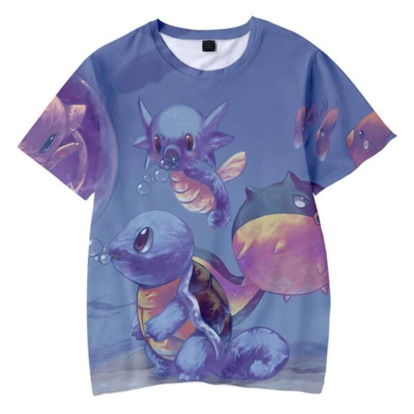 Maglietta Qwilfish Squirtle Horsea
