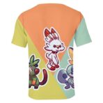 Maglietta Sobble Scorbunny Grookey