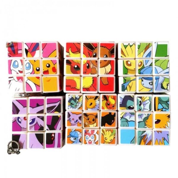 Portachiavi Eevee Cubo di Rubik