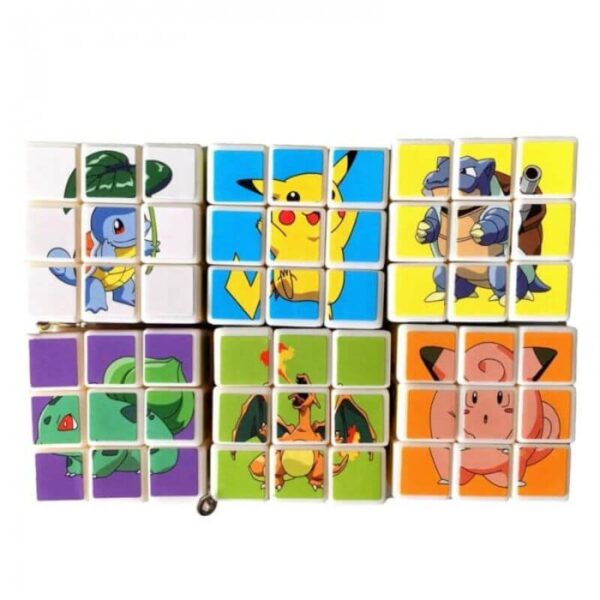 Portachiavi Pokémon Cubo di Rubik