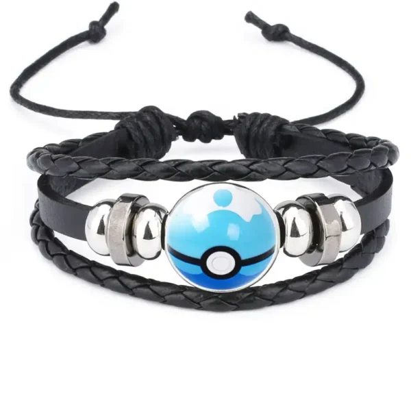 Bracciale Pokéball blu