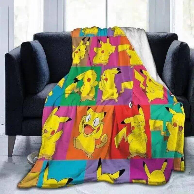 Coperta con Pikachu Coperta con Pikachu