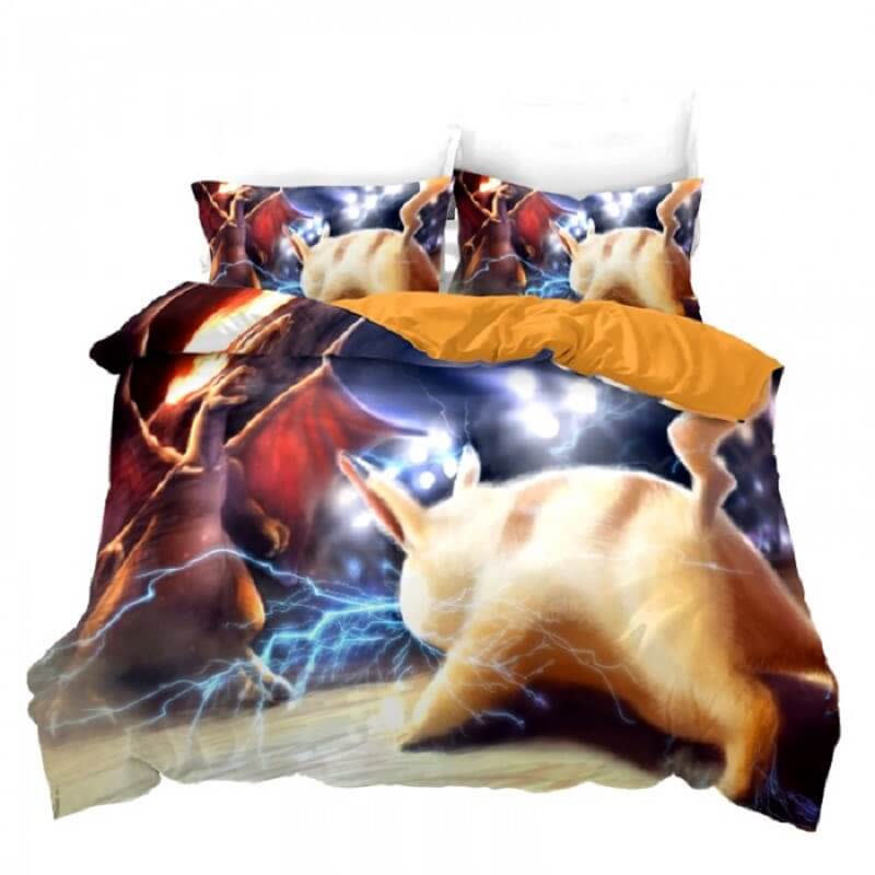 Copripiumino Charizard VS Pikachu Copripiumino Charizard VS Pikachu