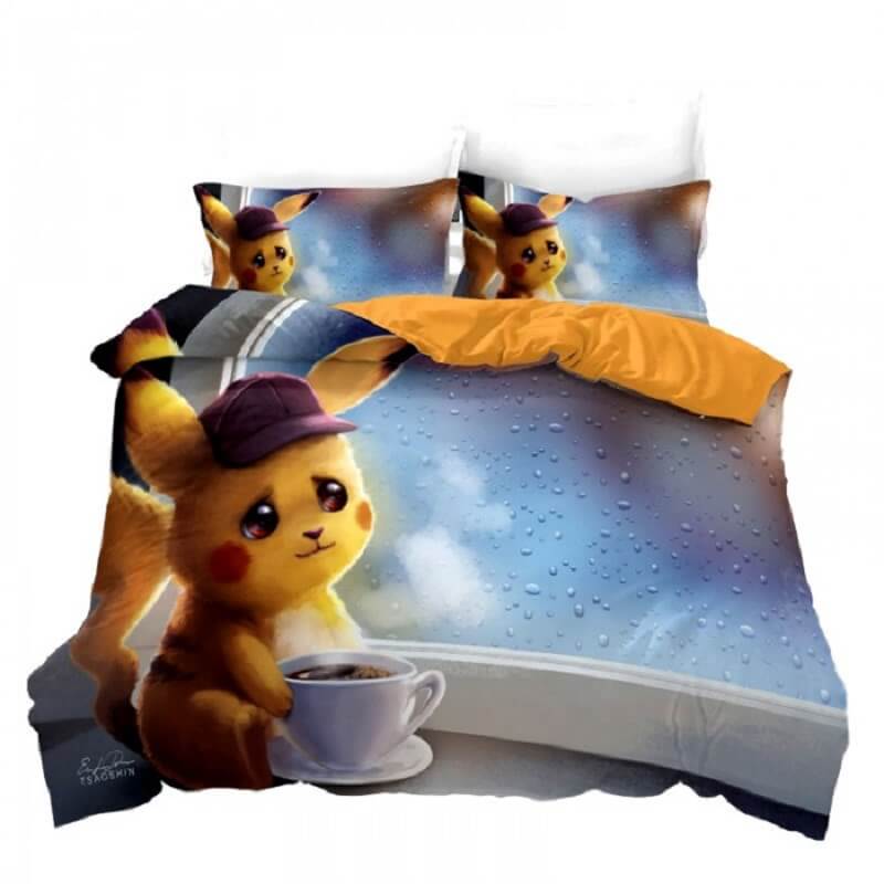 Copripiumino realistico Pikachu Copripiumino realistico Pikachu